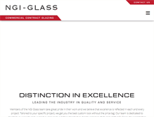 Tablet Screenshot of ngi-glass.com